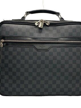 LOUIS VUITTON Steve N58030 Damier Graphite MB4180 Business Bag